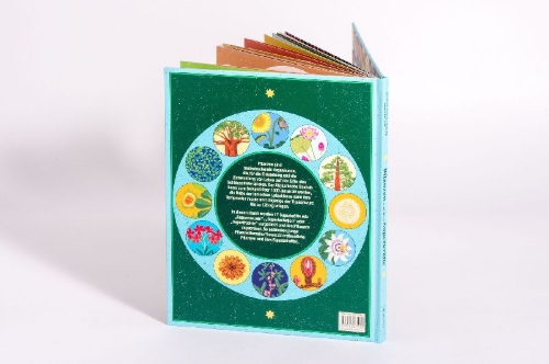 Buchcover und Innenansicht für das Buch: Superpoderes de las Plantas