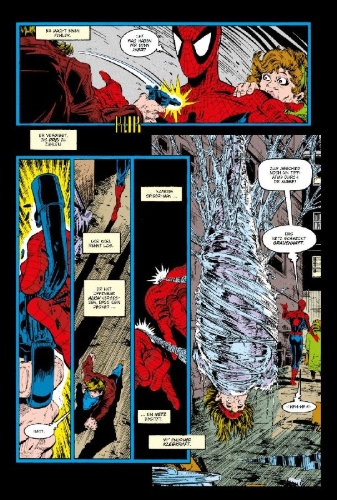 Buchcover und Innenansicht für das Buch: Spider-Man (1990)
