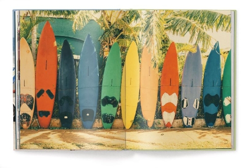 Buchcover und Innenansicht für das Buch: The Stylish Life Surfing