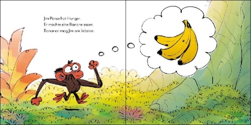 Buchcover und Innenansicht für das Buch: Grumpy Monkey Yuck!
