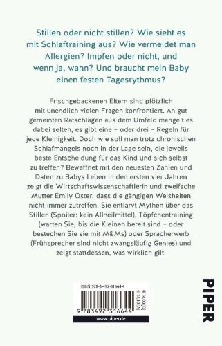 Buchcover und Innenansicht für das Buch: Cribsheet: A Data-Driven Guide to Better, More Relaxed Parenting, from Birth to Preschool