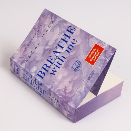 Buchcover und Innenansicht für das Buch: Breathe with Me