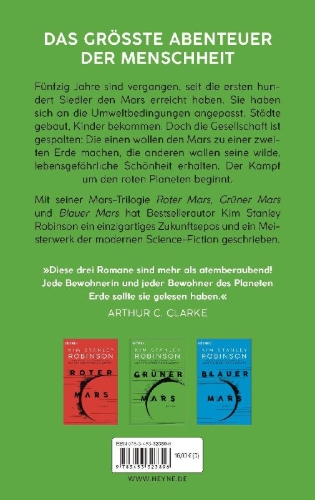 Buchcover und Innenansicht für das Buch: Green Mars