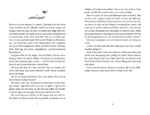 Buchcover und Innenansicht für das Buch: Secret Forest Academy. Avas Bestimmung