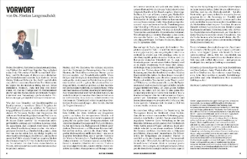 Buchcover und Innenansicht für das Buch: Deutsche Standards - Marken des Jahrhunderts 2022