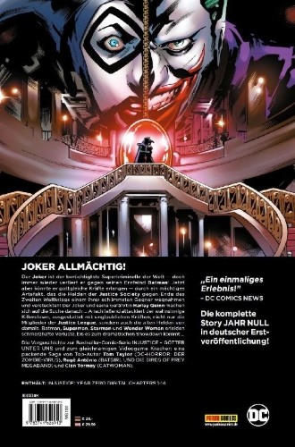 Buchcover und Innenansicht für das Buch: Injustice: Gods Among Us: Year Zero - The Complete Collection