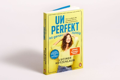 Buchcover und Innenansicht für das Buch: Unperfekt ist genau richtig