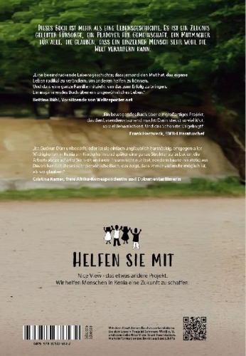 Buchcover und Innenansicht für das Buch: Herzensauftrag. Wie ich in Kenia Mutter von über 80 Kindern wurde