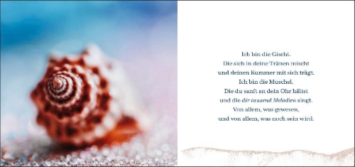 Buchcover und Innenansicht für das Buch: Liebe bleibt für immer