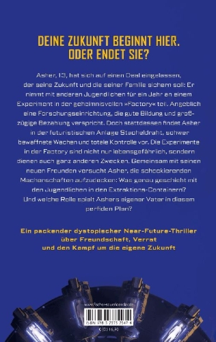 Buchcover und Innenansicht für das Buch: The Factory