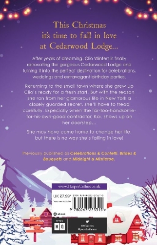 Buchcover und Innenansicht für das Buch: Christmas At Cedarwood Lodge