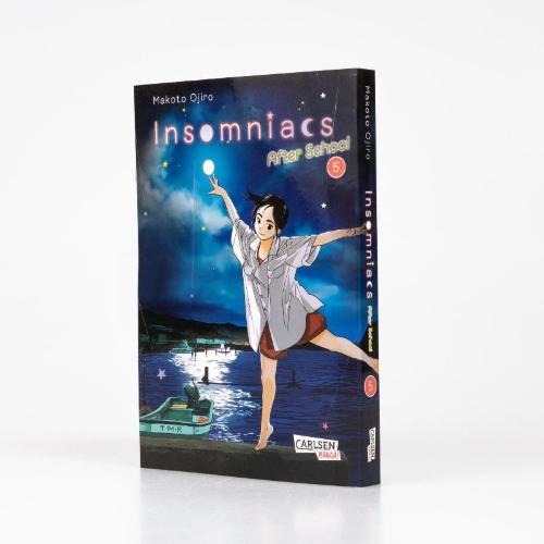 Buchcover und Innenansicht für das Buch: Kimi wa Houkago Insomnia