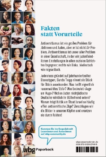 Buchcover und Innenansicht für das Buch: Gebrauchsanweisung gegen Antisemitismus