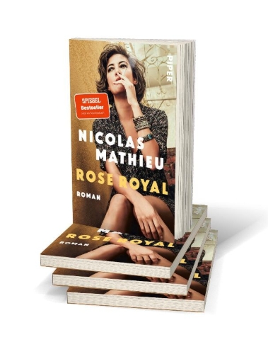 Buchcover und Innenansicht für das Buch: Rose royal