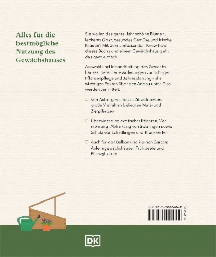 Buchcover und Innenansicht für das Buch: Alles im Gewächshaus