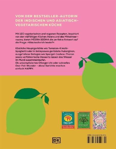 Buchcover und Innenansicht für das Buch: Happy - weil diese Rezepte glücklich machen