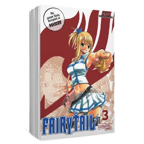 Buchcover und Innenansicht für das Buch: Fairy Tail