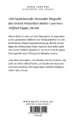 Buchcover und Innenansicht für das Buch: Alexander the Great