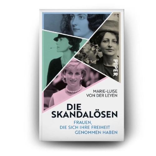 Buchcover und Innenansicht für das Buch: Die Skandalösen