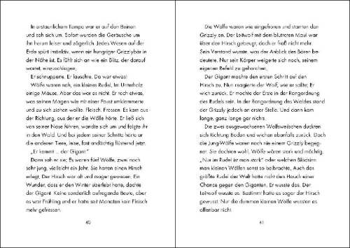 Buchcover und Innenansicht für das Buch: Das geheime Leben der Tiere (Wald) - König der Bären