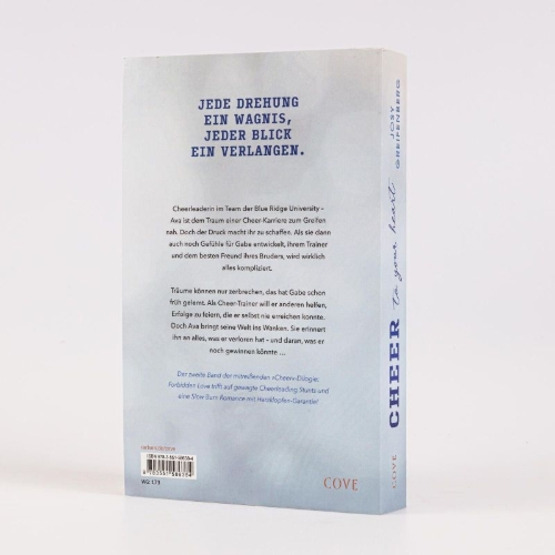 Buchcover und Innenansicht für das Buch: Cheer to Your Heart (Cheer 2)