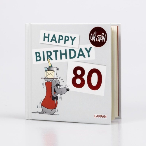 Buchcover und Innenansicht für das Buch: Uli Stein: Festtage!: Happy Birthday zum 80. Geburtstag
