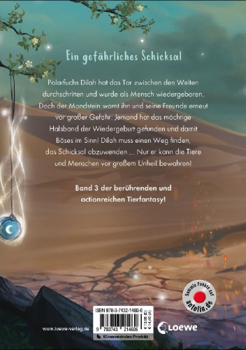 Buchcover und Innenansicht für das Buch: White Fox