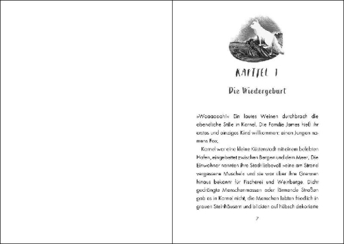 Buchcover und Innenansicht für das Buch: White Fox