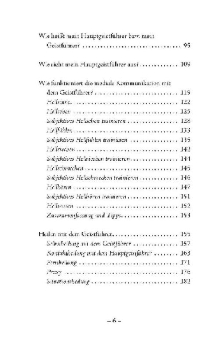 Buchcover und Innenansicht für das Buch: Deine Geistführer sind bei dir