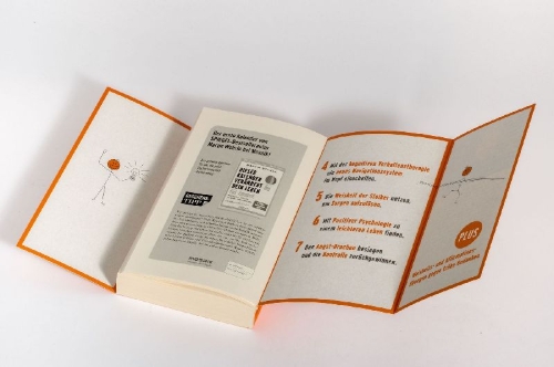 Buchcover und Innenansicht für das Buch: Wer wärst du ohne deine Sorgen?
