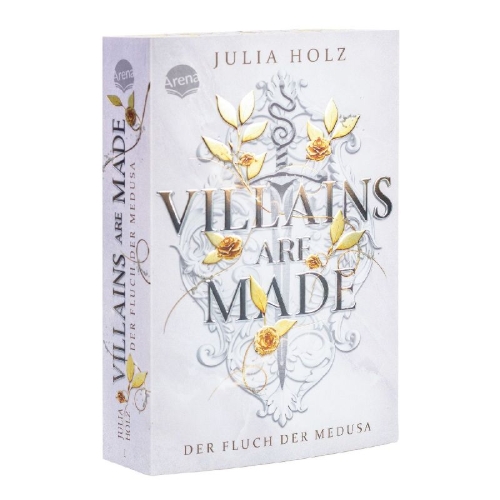 Buchcover und Innenansicht für das Buch: Villains Are Made (1). Der Fluch der Medusa