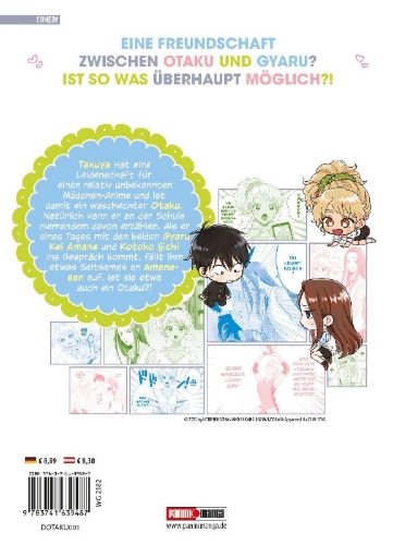 Buchcover und Innenansicht für das Buch: Gibt's denn keine Gyaru, die nett zu Otaku sind?! 01