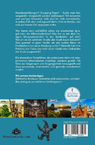 Buchcover und Innenansicht für das Buch: Breslau (Wroclaw) - Ein alternativer Reiseführer