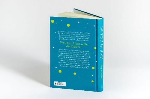 Buchcover und Innenansicht für das Buch: Füttere den weißen Wolf