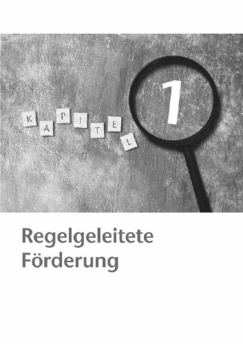 Buchcover und Innenansicht für das Buch: Fördermaterialien LRS