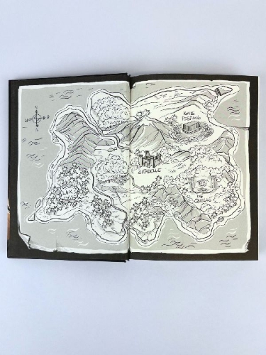 Buchcover und Innenansicht für das Buch: Magic Island - Auf geheimen Schwingen (Magic Island, Bd. 3)