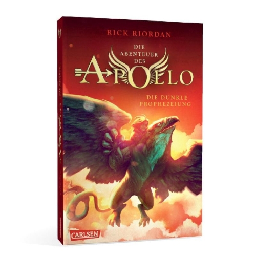 Buchcover und Innenansicht für das Buch: The Trials of Apollo Vol 2: The Dark Prophecy