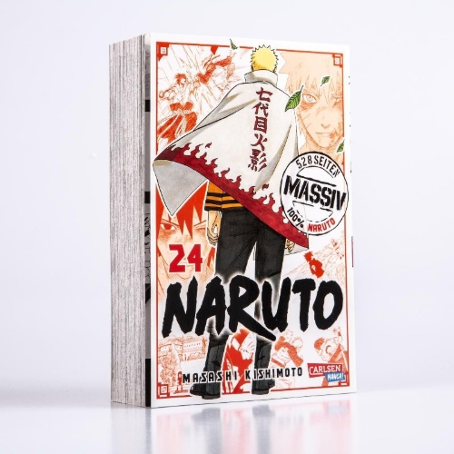 Buchcover und Innenansicht für das Buch: NARUTO Massiv 24