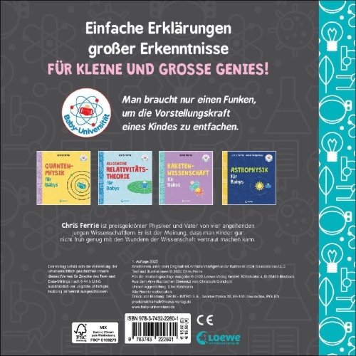 Buchcover und Innenansicht für das Buch: Artificial Intelligence for Babies (OT)