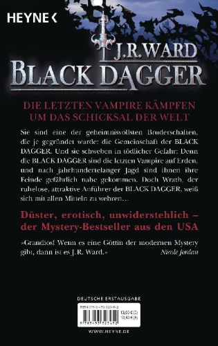 Buchcover und Innenansicht für das Buch: The Beloved - The Black Dagger Brotherhood