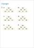 Buchcover und Innenansicht für das Buch: Fit für Mathe 2. Klasse. Mein 5-Minuten-Block