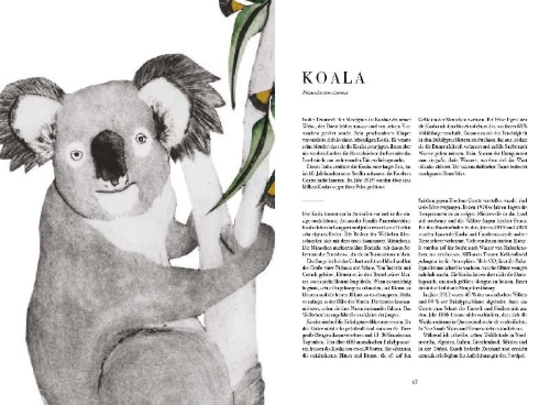 Buchcover und Innenansicht für das Buch: The book of vanishing species
