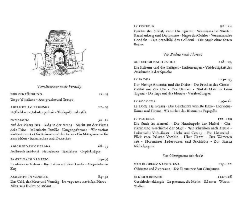 Buchcover und Innenansicht für das Buch: Eine Reise nach Neapel - Der erfolgreiche Sprachkurs mit Wörterbuch italienisch/deutsch