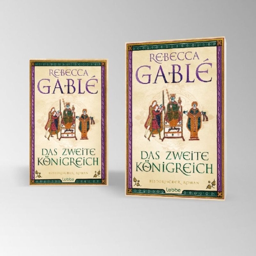 Buchcover und Innenansicht für das Buch: Das zweite Königreich