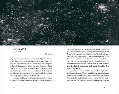 Buchcover und Innenansicht für das Buch: Als wäre es vorbei