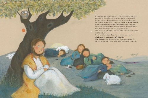 Buchcover und Innenansicht für das Buch: Die Ostergeschichte