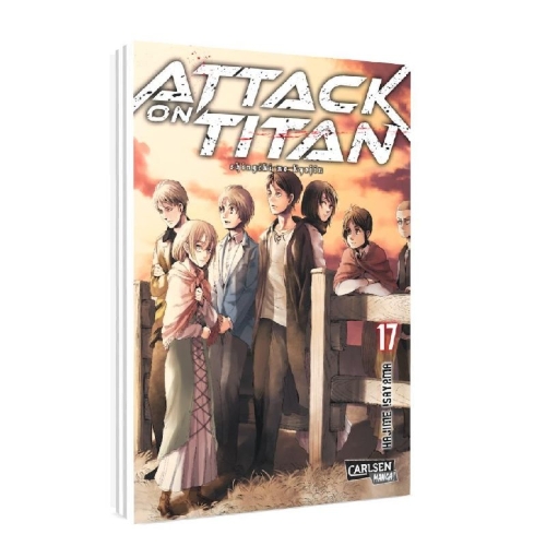 Buchcover und Innenansicht für das Buch: Shingeki no Kyojin