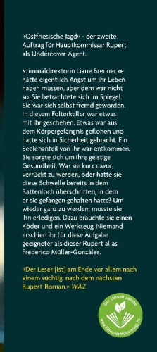 Buchcover und Innenansicht für das Buch: Rupert undercover - Ostfriesische Jagd