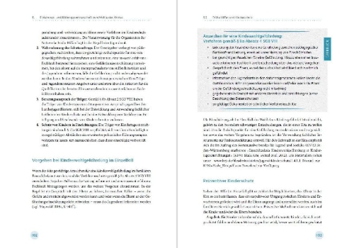 Buchcover und Innenansicht für das Buch: Kinderrechte in der Kita