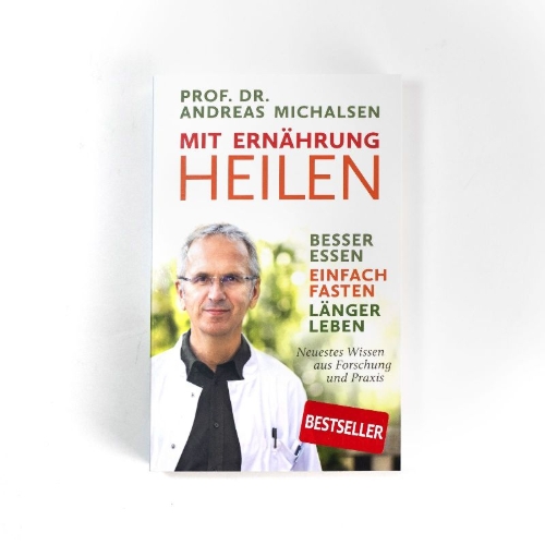 Buchcover und Innenansicht für das Buch: Mit Ernährung heilen